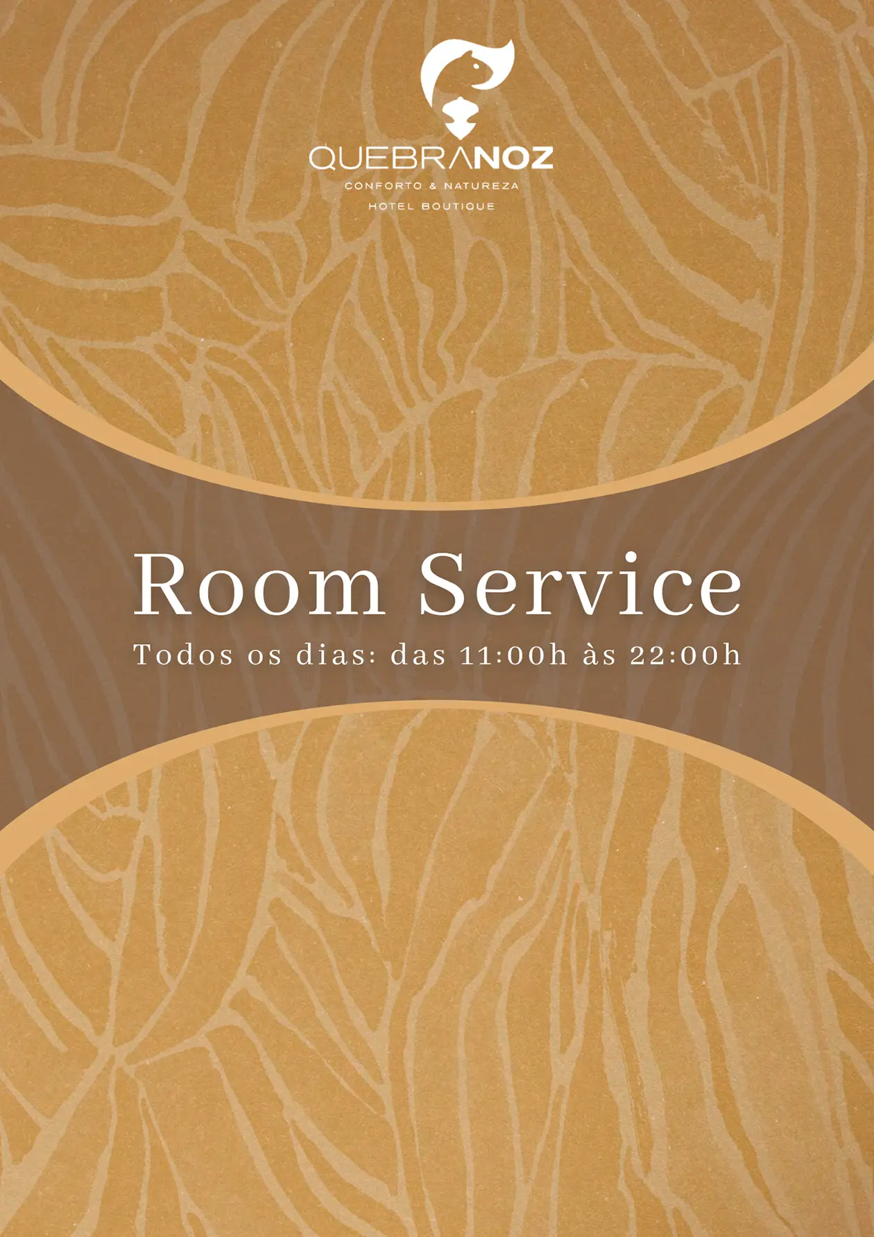 Cardápio Room Service - página 1