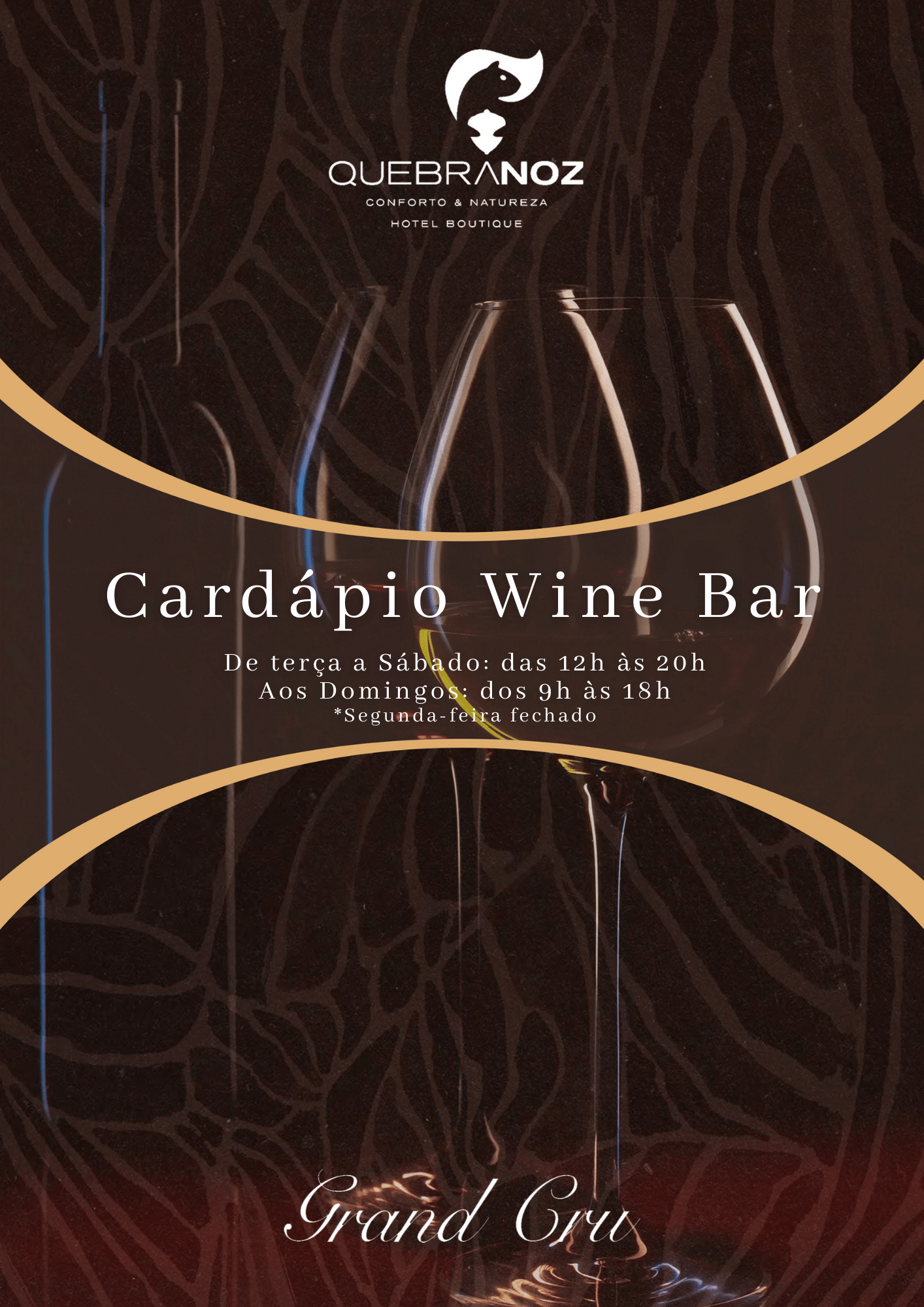 Cardápio Wine Bar - Hotel Quebra-Noz 1