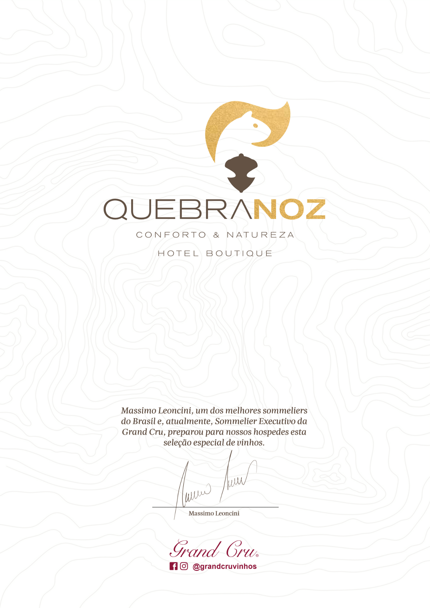 Carta de Vinhos - Hotel Boutique Quebra-Noz 2