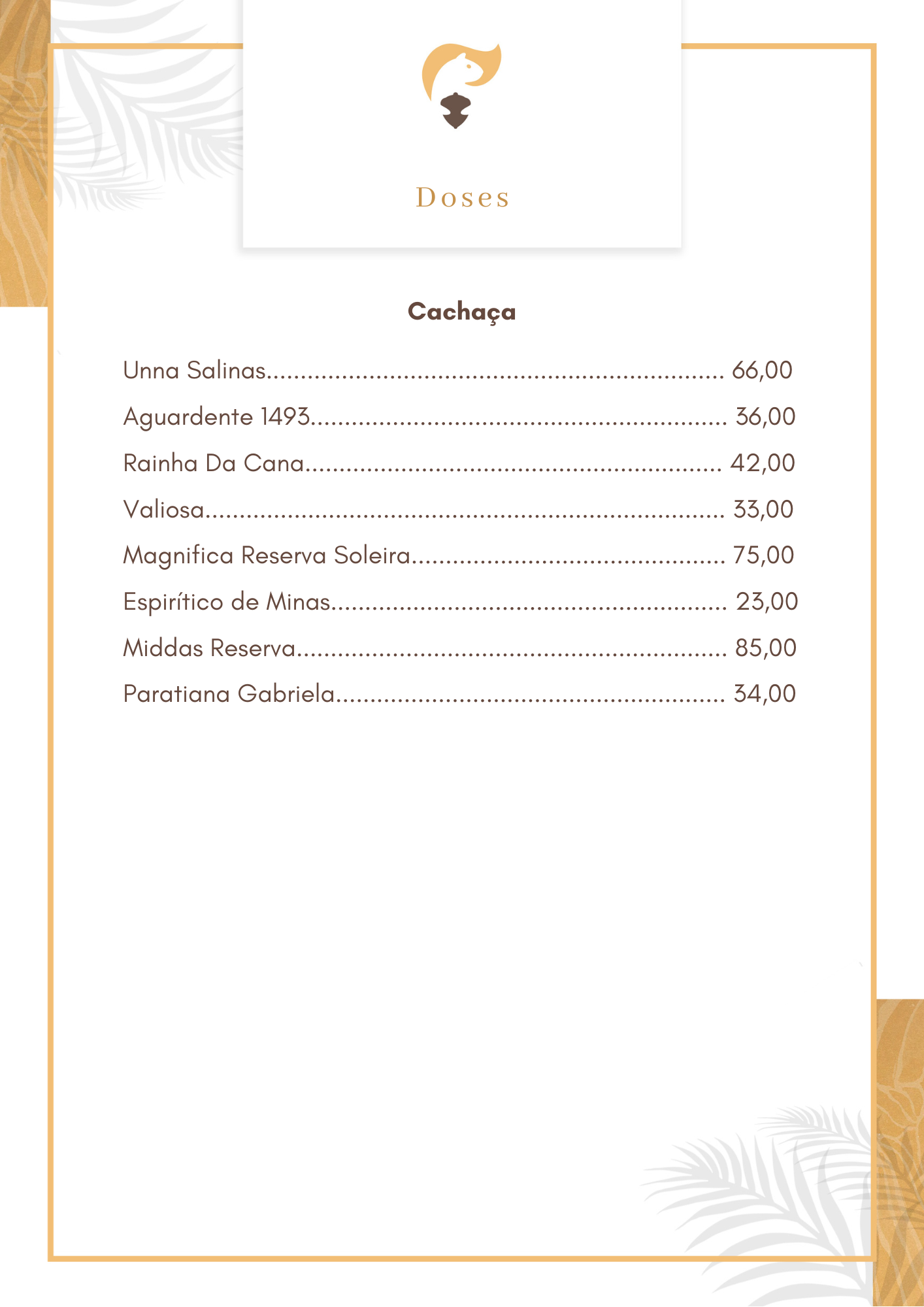 6Cocktails e Bebidas - Hotel Boutique Quebra-Noz