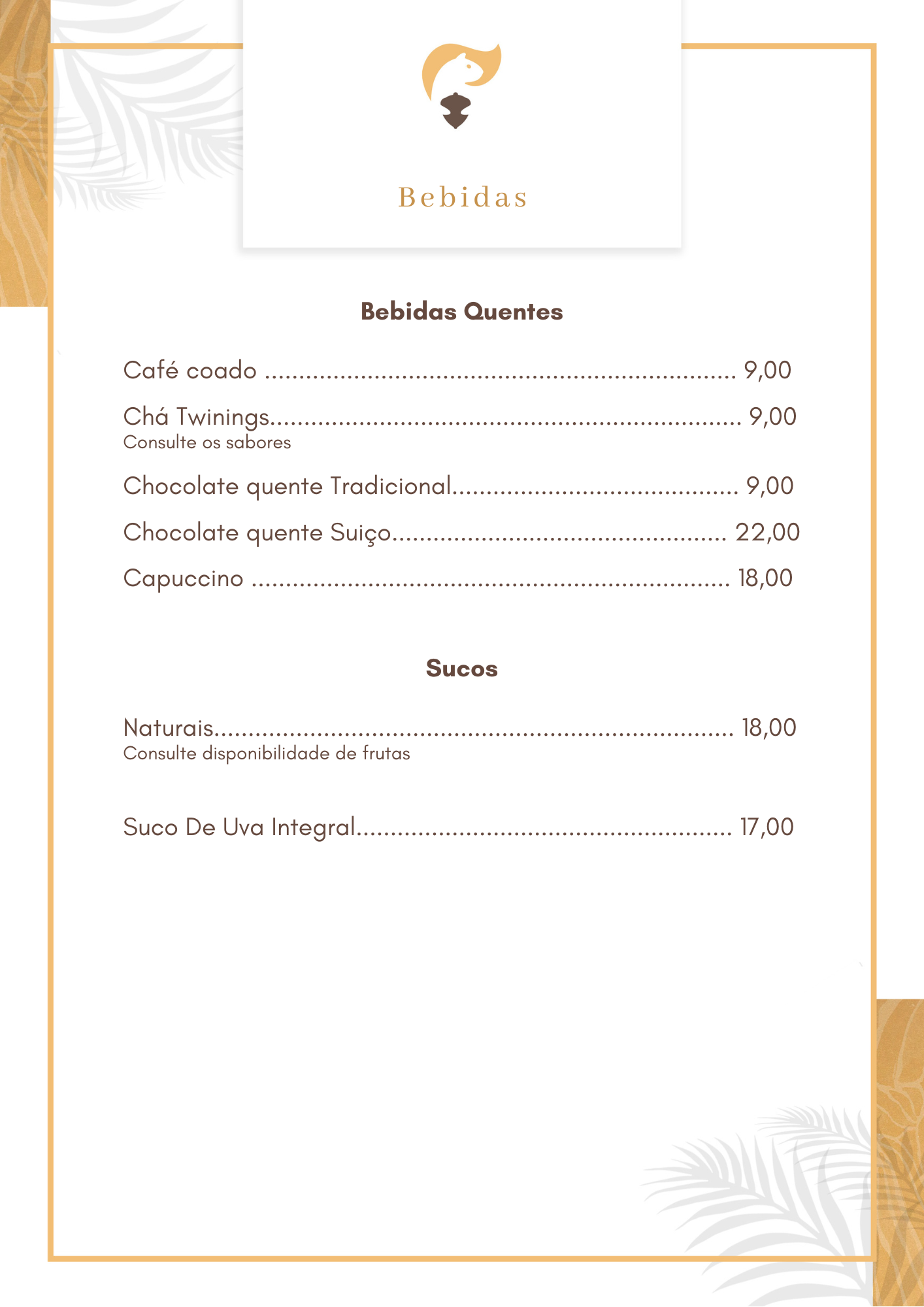 8 Cocktails e Bebidas - Hotel Boutique Quebra-Noz