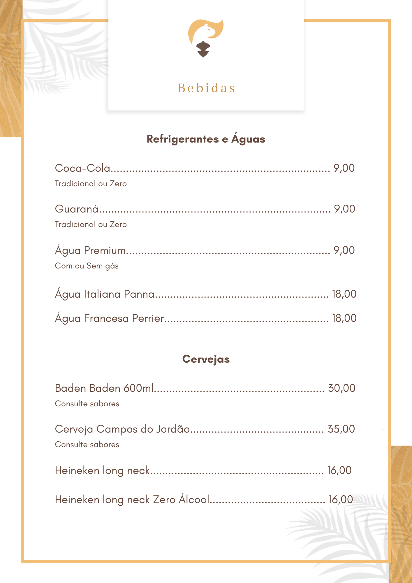 9 Cocktails e Bebidas - Hotel Boutique Quebra-Noz